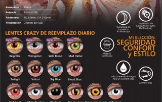 Lentillas fantasía para Halloween en Gil Optics
