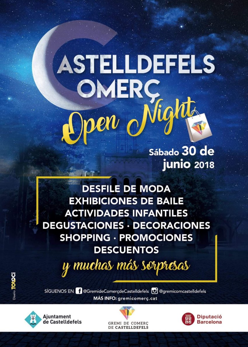Open Night de Castelldefels en Gil Òptics