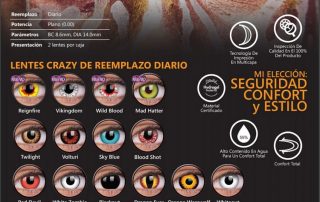 Lentes Crazy, el reemplazo diario en Gil Optics